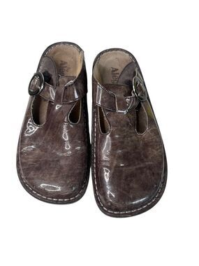 Alegria Donna Rain Dance Nursing Clogs Women 37 Leather Professional Slip On